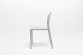 Стул пластиковый Nardi Costa Bistrot стеклопластик белый Фото 4