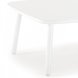 Комплект лаунж мебели Grattoni Yolk алюминий, роуп, олефин белый, конопляный Фото 8