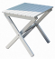 Столик металлический складной кофейный Magnani Small Table алюминий серебристый Фото 1