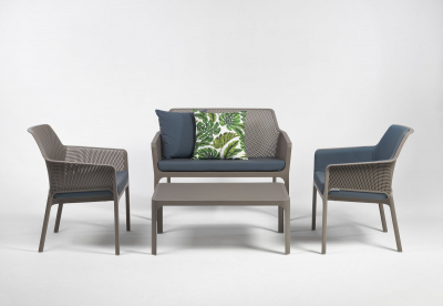 Комплект пластиковых кресел Nardi Net Relax Set 2 стеклопластик тортора Фото 11