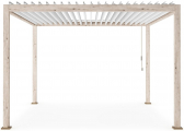 Пергола металлическая Garden Relax Ocean алюминий, сталь светло-серый, белый Фото 1