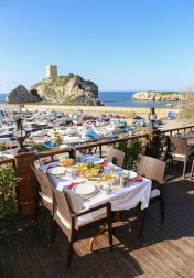 Кресло пластиковое плетеное Ibiza, коричневый