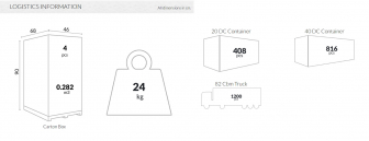 Стул пластиковый барный Air Bar 75