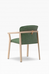 Кресло деревянное с подушкой Lamorisse Wood