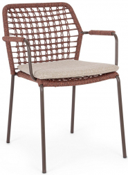 Кресло плетеное с подушкой-thumbs-Фото1