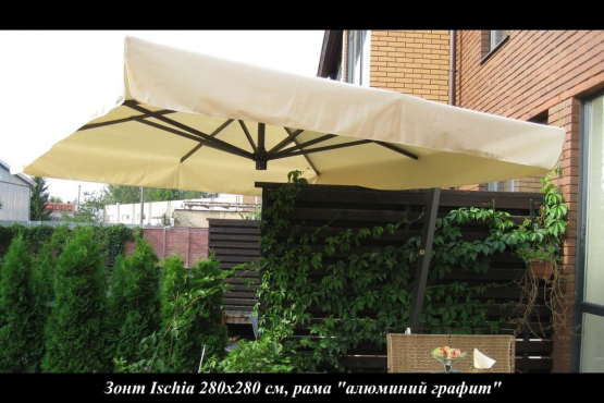 Загородный участок, зонт Ischia