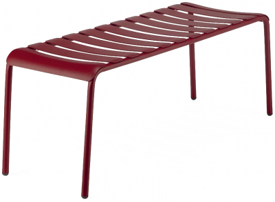 Скамейка металлическая Colos Stecca 8 алюминий Фото 1