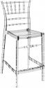 Стул прозрачный полубарный Siesta Contract Chiavari Bar 65 поликарбонат прозрачный Фото 1