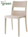 Стул пластиковый Scab Design Sai Go Green технополимер тортора Фото 1