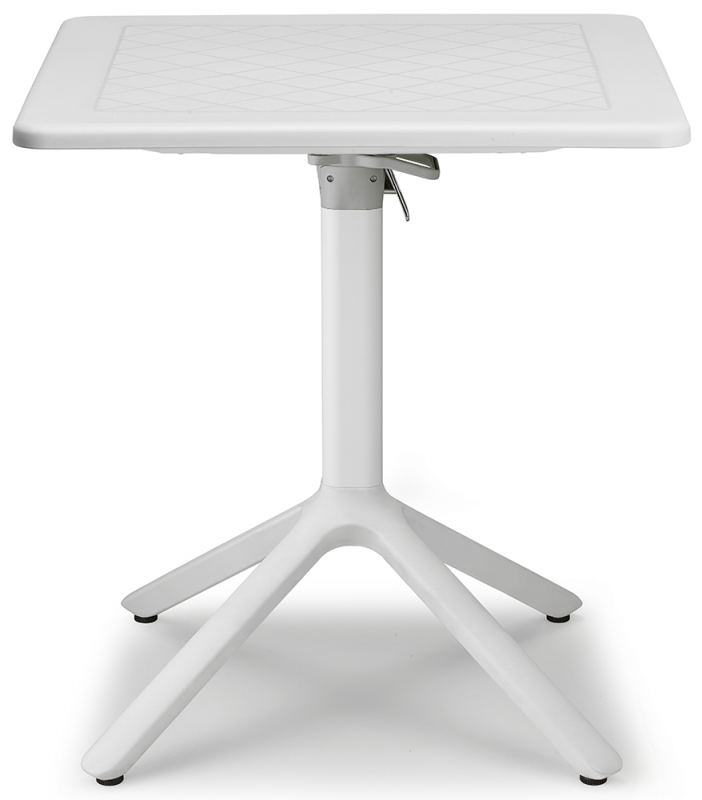 Стол пластиковый складной Eco Folding, лен, 700х700х750 мм