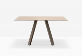 Стол ламинированный PEDRALI Arki-Table Compact сталь, алюминий, компакт-ламинат HPL коричневый, 4543 Фото 4
