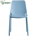 Стул пластиковый Scab Design Ginevra Go Green технополимер голубой Фото 1