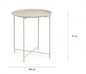 Столик металлический кофейный-thumbs-Фото3