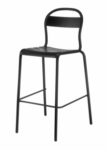 Стул барный металлический Colos Stecca 5 алюминий Фото 14