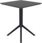 Комплект пластиковых складных столов Siesta Contract Sky Folding Table 60 Set 2 сталь, пластик черный Фото 14