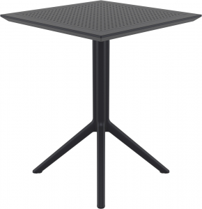 Комплект пластиковых складных столов Siesta Contract Sky Folding Table 60 Set 2 сталь, пластик черный Фото 14