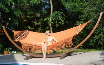 Каркас для двухместных гамаков Besta Fiesta Rio Grand дерево коричневый Фото 4