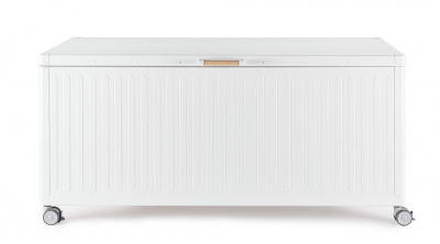 Сундук металлический Garden Relax Ocean M алюминий, сталь белый Фото 5