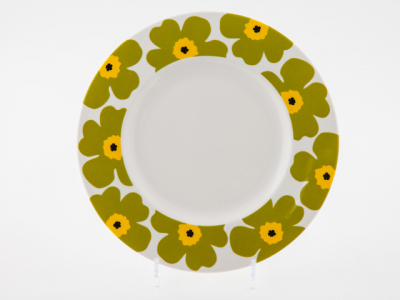 Широкая тарелка Royal Fine China Fresh.hello фарфор зеленый Фото 1