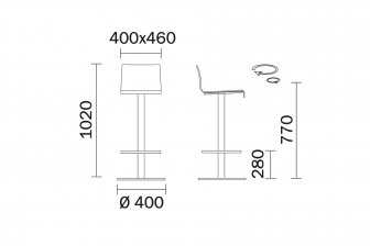Стул пластиковый барный-thumbs-Фото3