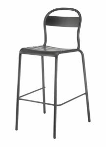 Стул барный металлический Colos Stecca 5 алюминий Фото 12