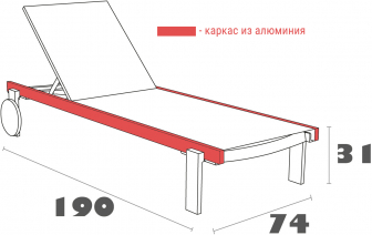 Шезлонг-лежак металлический-thumbs-Фото3