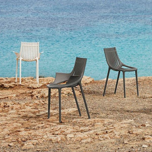 Кресло пластиковое Vondom Ibiza Basic полипропилен, стекловолокно черный Фото 10