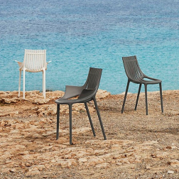 Кресло пластиковое Ibiza Basic, черный
