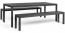 Комплект металлической мебели Nardi Set Rio Bench Alu алюминий антрацит Фото 2