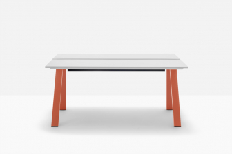 Стол ламинированный с каналом для протяжки проводов Arki-Table Desk