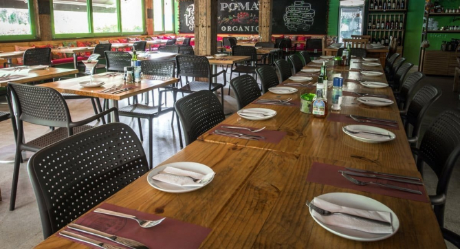 Ресторан Pomar Orgânico, Бразилия