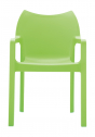 Кресло пластиковое Siesta Contract Diva стеклопластик зеленый Фото 5