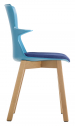 Стул пластиковый Gaber Tema BL бук, технополимер Фото 7