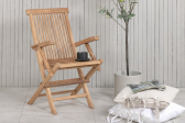 Кресло деревянное складное BraFab Turin тик натуральный Фото 6