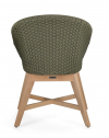 Кресло плетеное с подушкой Garden Relax Coachella тик, роуп, олефин натуральный, зеленый Фото 4