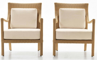 Кресло плетеное с подушками-thumbs-Фото4