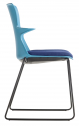 Стул пластиковый на полозьях Gaber Tema S сталь, технополимер Фото 11