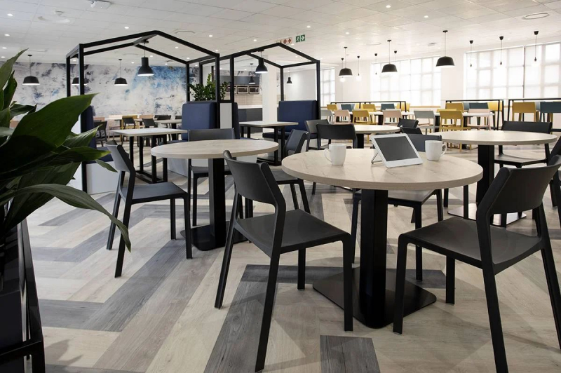 Стул пластиковый Trill Bistrot, антрацит