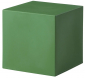 Пуф пластиковый SLIDE Cubo 40 Standard полиэтилен зеленый Фото 1