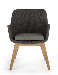 Кресло плетеное с подушкой-thumbs-Фото4