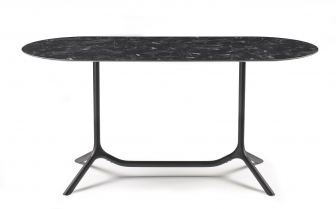 Столешница овальная Compact Laminate для подстолья Tripe Double