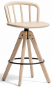 Стул деревянный полубарный PEDRALI Nym сталь, ясень Фото 1