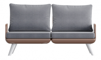 Диван двухместный с подушками-thumbs-Фото1