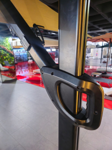 Зонт профессиональный 3х3 м THEUMBRELA SEMSIYE EVI Banana Plus Premier алюминий, акрил черный, натуральный Фото 19