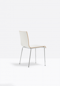 Стул ламинированный PEDRALI Kuadra XL сталь, фанера Фото 4