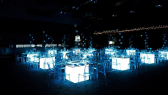 Стол пластиковый светящийся SLIDE Square Lighting полиэтилен белый Фото 9