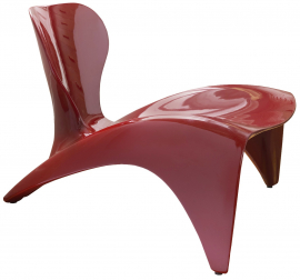 Лаунж-стул пластиковый Isetta Lacquered