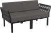 Диван пластиковый двухместный с подушками Portofino Lounge