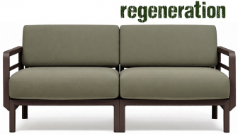 Диван пластиковый с подушками-thumbs-Фото1