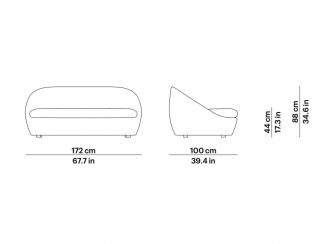 Диван двухместный плетеный с подушками-thumbs-Фото3